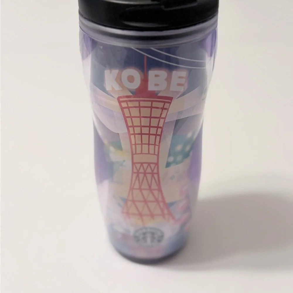 Starbucks Japan Kobe City Tumbler 12oz Travel Mug Global Icon‎ Series Purple